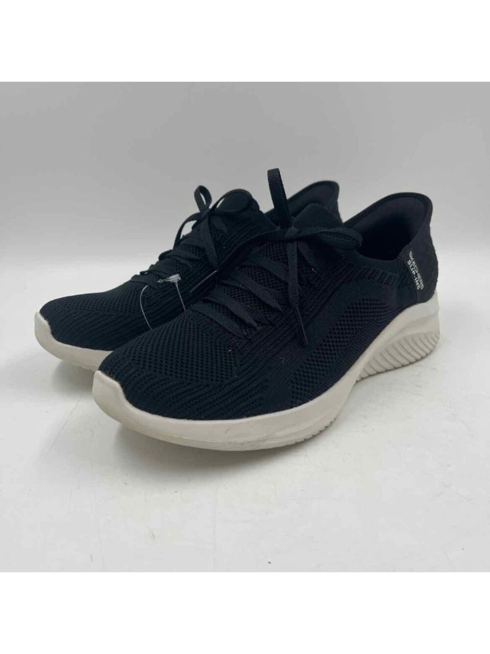 Skechers Women's Shoe Size 8.5 Black Textured Sneakers